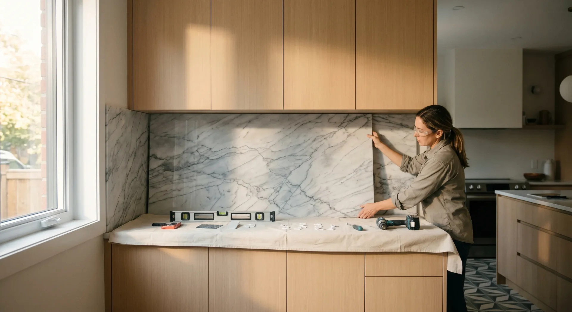 modern backsplash ideas, kitchen renovation, 10 Percent Cabinetry, backsplash tile trends, contemporary kitchen design, subway tile backsplash, geometric kitchen tiles, marble backsplash